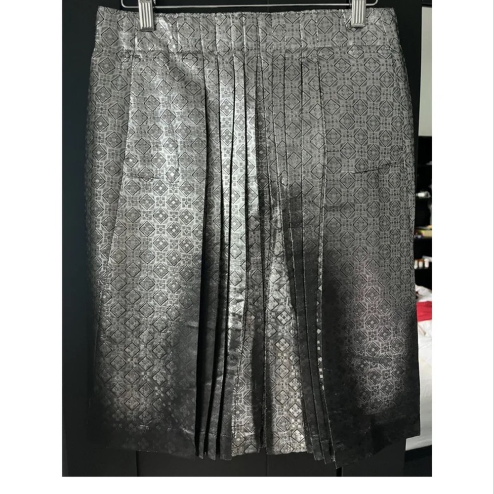 Maxmara metallic vintage skirt